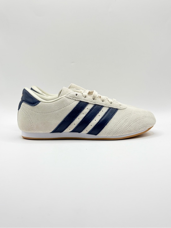 adidas Shoes - Adidas Taekwondo Beige and Blue Suede 7W